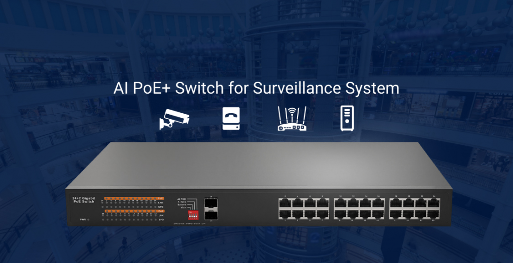 24 port poe switch