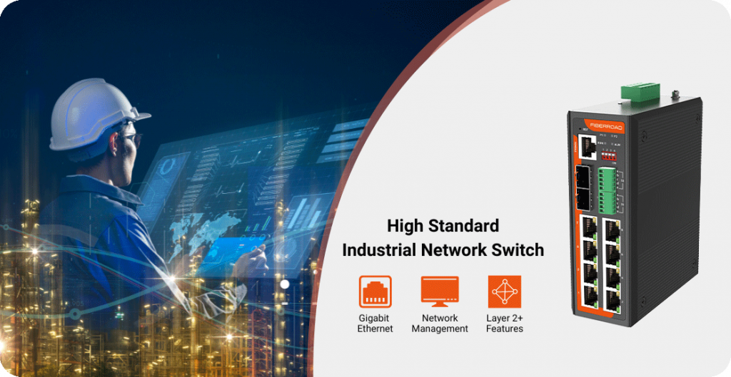 Serial over Ethernet Industrial Switch